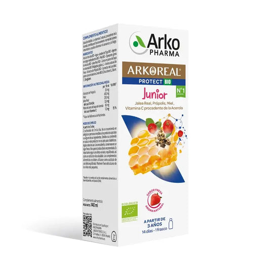 Arkopharma Arkoreal Protect Junior Sciroppo, 140 ml