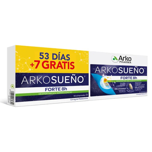 Arkopharma Arkosueño Forte 8H Bicapa, 2X30 compresse