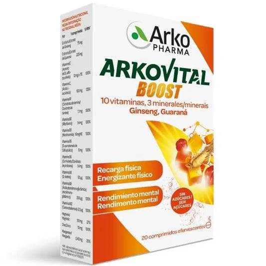Arkovital Boost effervescenti, 20 unità