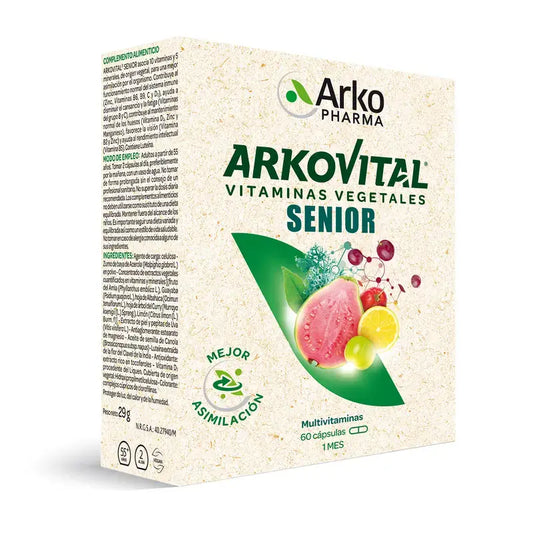 Arkopharma Arkovital Senior, 60 capsule
