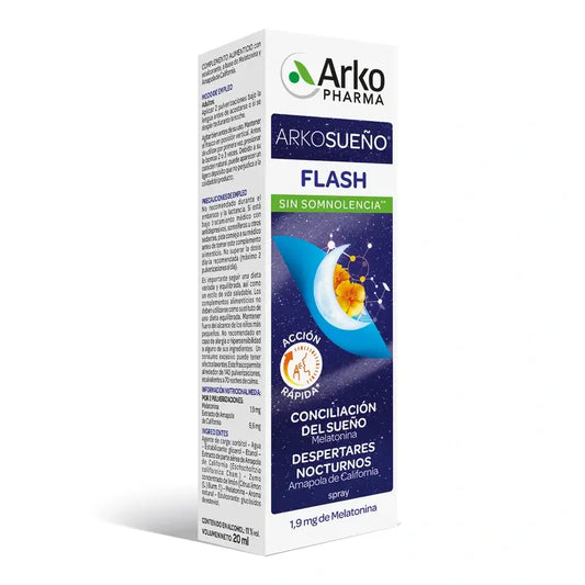 Arkopharma Arkosueño Flash Spray Sublinguale, 20 ml