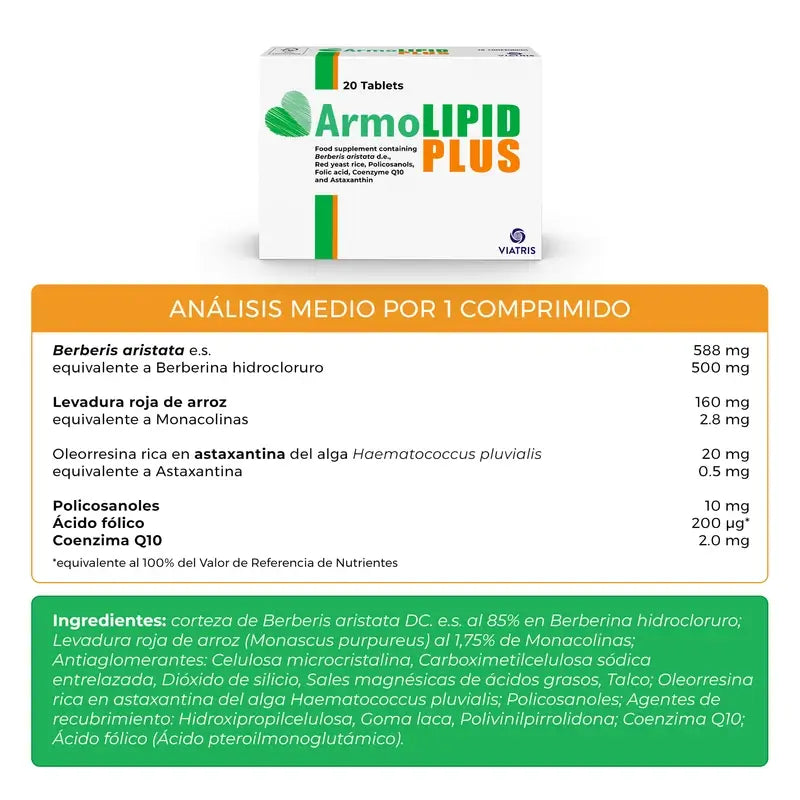 Armolipid Plus Colesterolo, 2 x 30 compresse