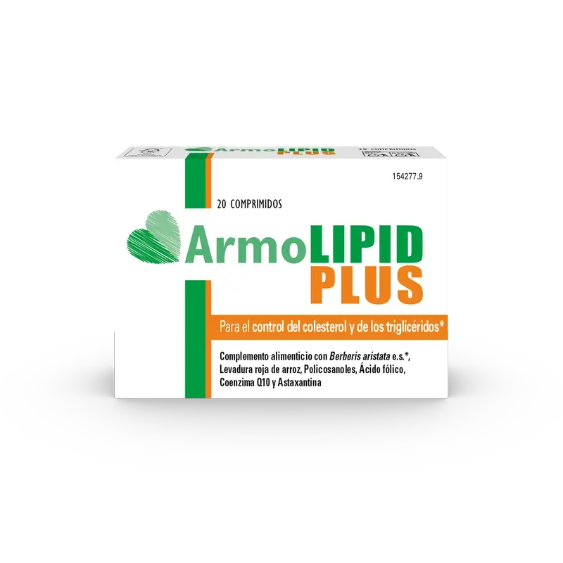 Armolipid Plus Controllo del colesterolo e dei trigliceridi, 20 capsule