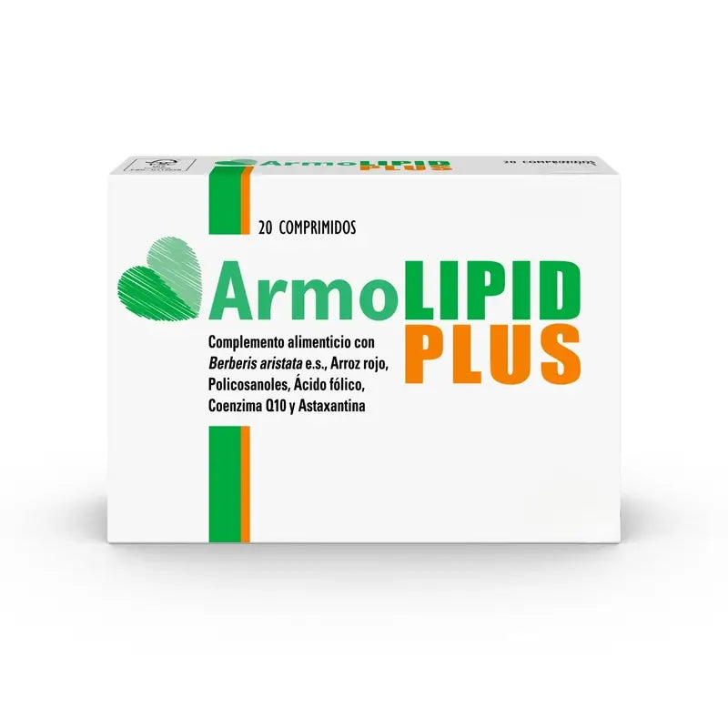 Armolipid Plus Controllo del colesterolo e dei trigliceridi, 20 capsule