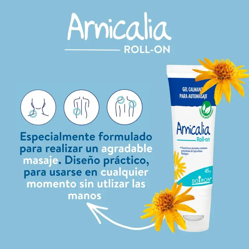 Arnicalia Roll-On Lenitivo con Effetto Rinfrescante, 45 g