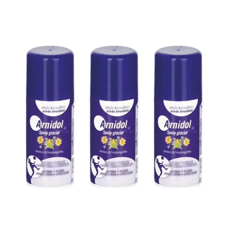 Arnidol Spray Glaciale, 3X150 Ml