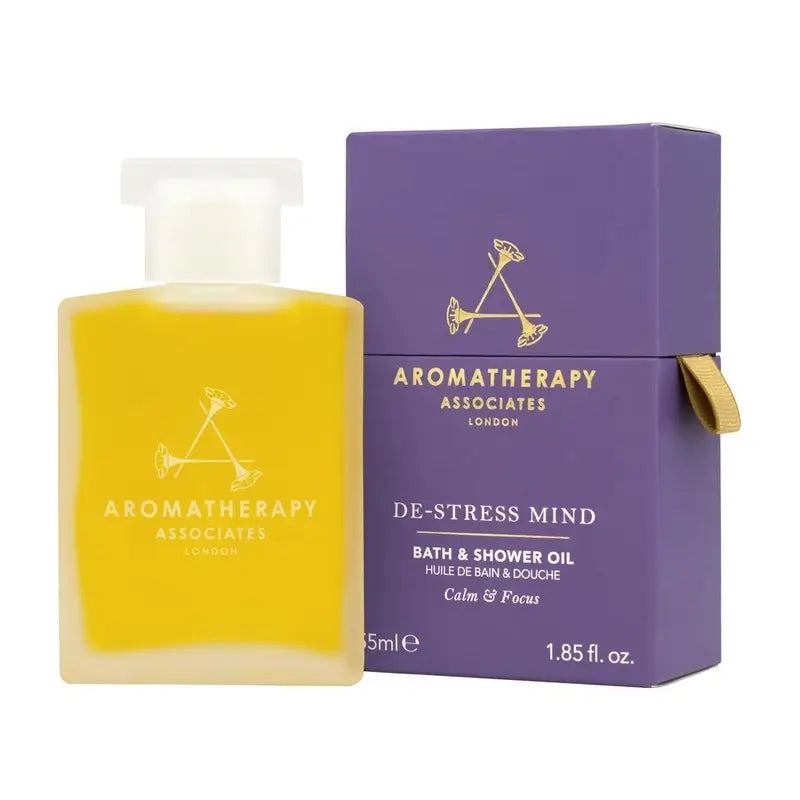 Aromatherapy Associates De-Stress Mind Olio per bagno e doccia, 55 ml