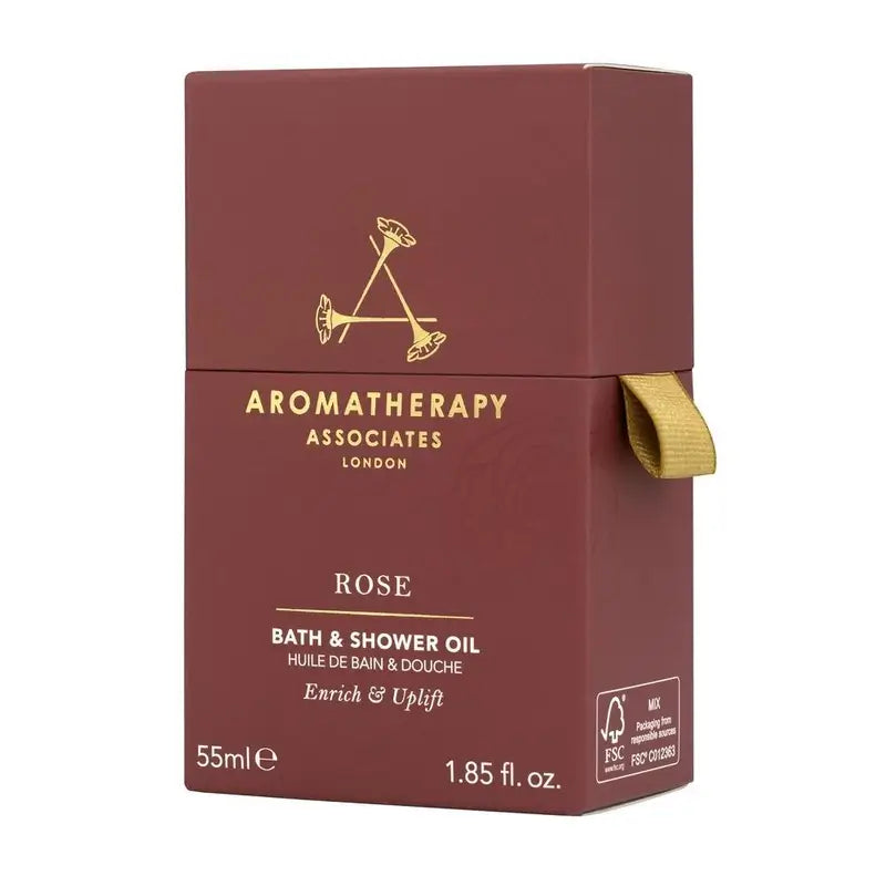 Aromatherapy Associates Olio per bagno e doccia alla rosa, 55 ml
