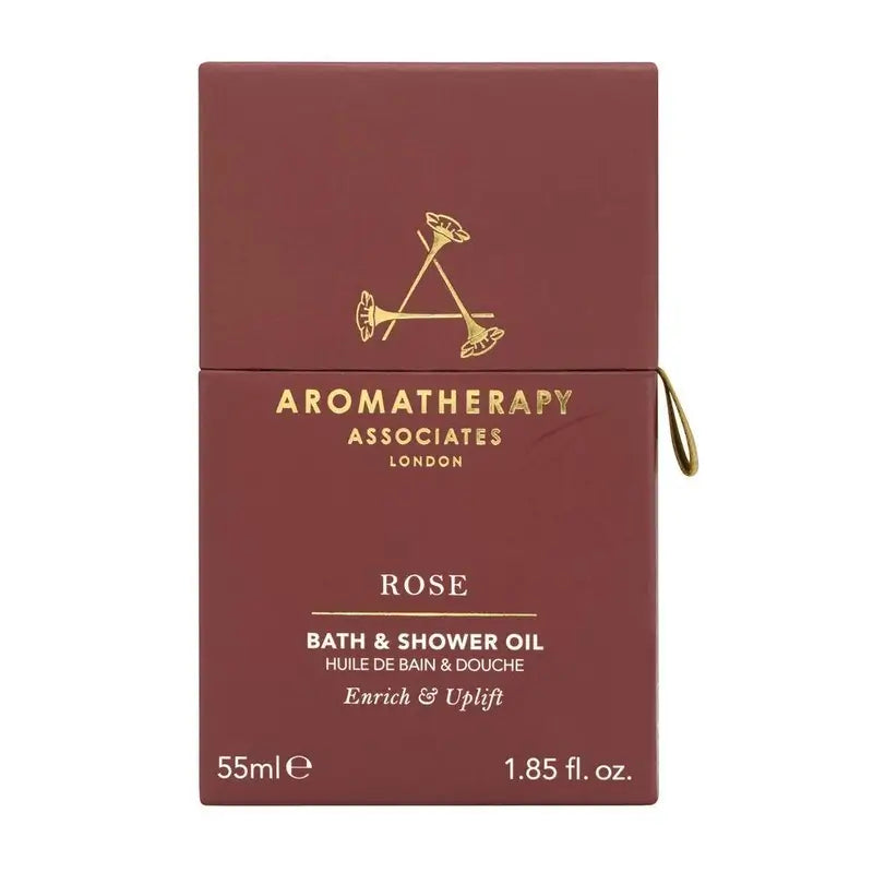 Aromatherapy Associates Olio per bagno e doccia alla rosa, 55 ml