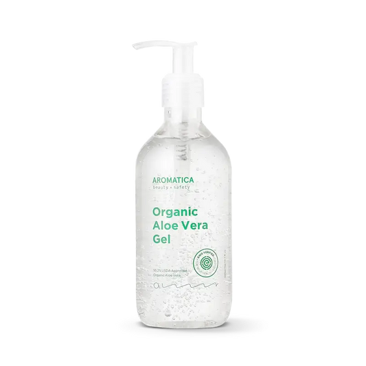 Aromatica 95% Gel di Aloe Vera Biologico, 300 ml