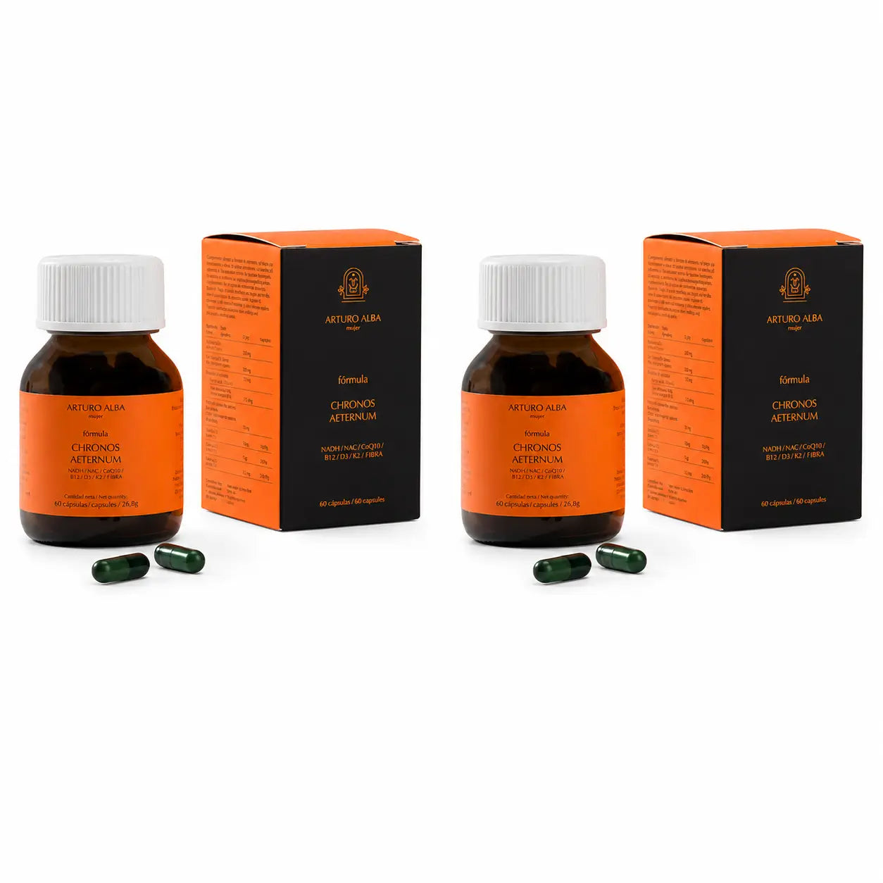 Arturo Alba Chronos Aeternum, 60 capsule, confezione da 3