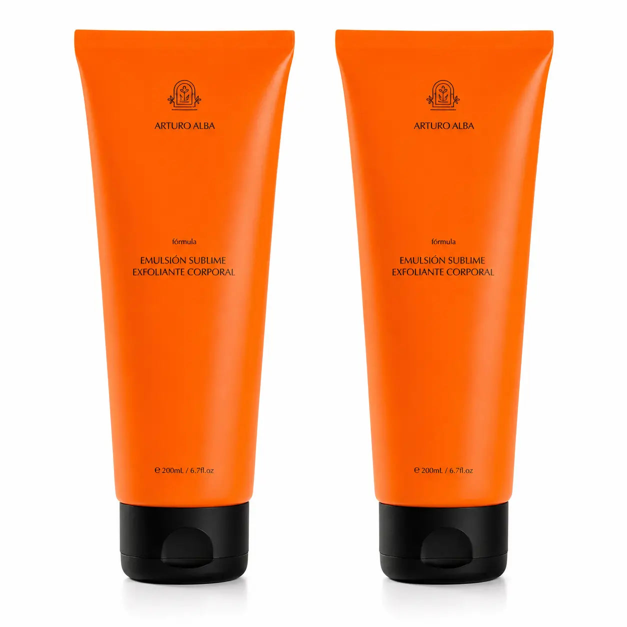 Arturo Alba Emulsione esfoliante sublime per il corpo, 200 ml, confezione da 2