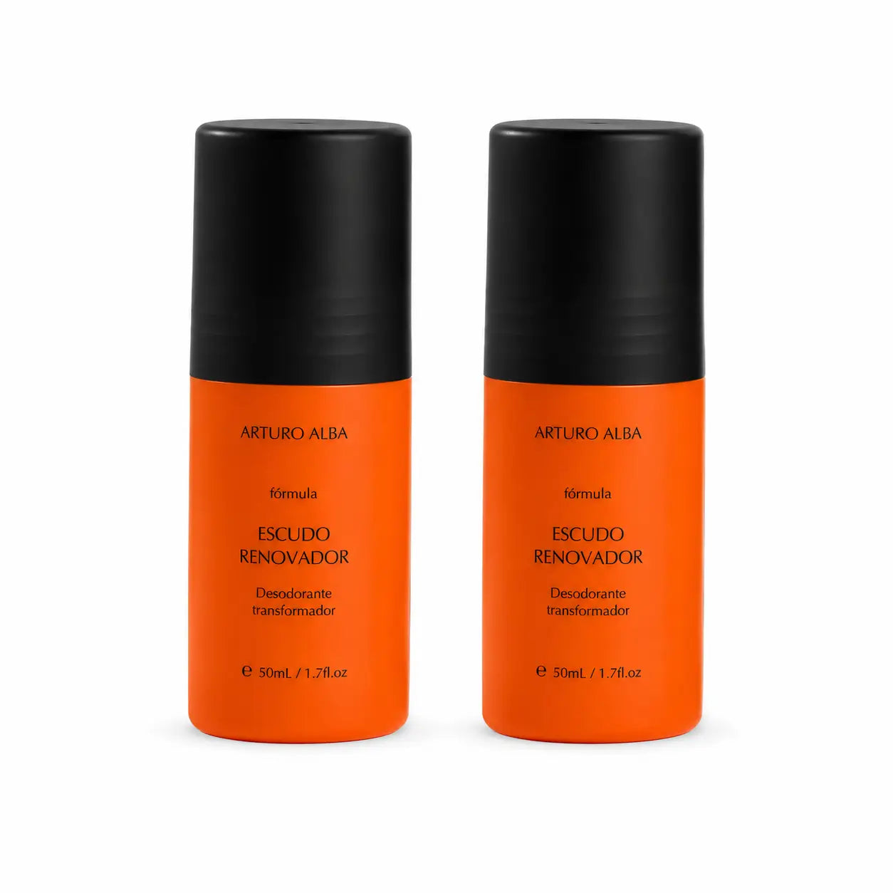 Arturo Alba Escudo Renovador Deodorante Trasformante, 50 ml, confezione da 2