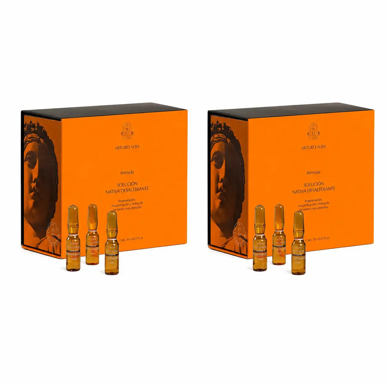 Arturo Alba Formula Soluzione Disidratante Naturale, 20 fiale da 1 ml, confezione da 2