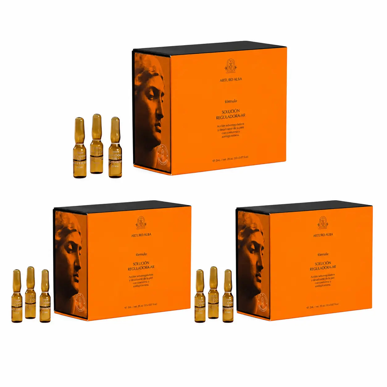 Arturo Alba Formula Regolatrice - Ar 20 fiale da 1 ml, confezione da 3