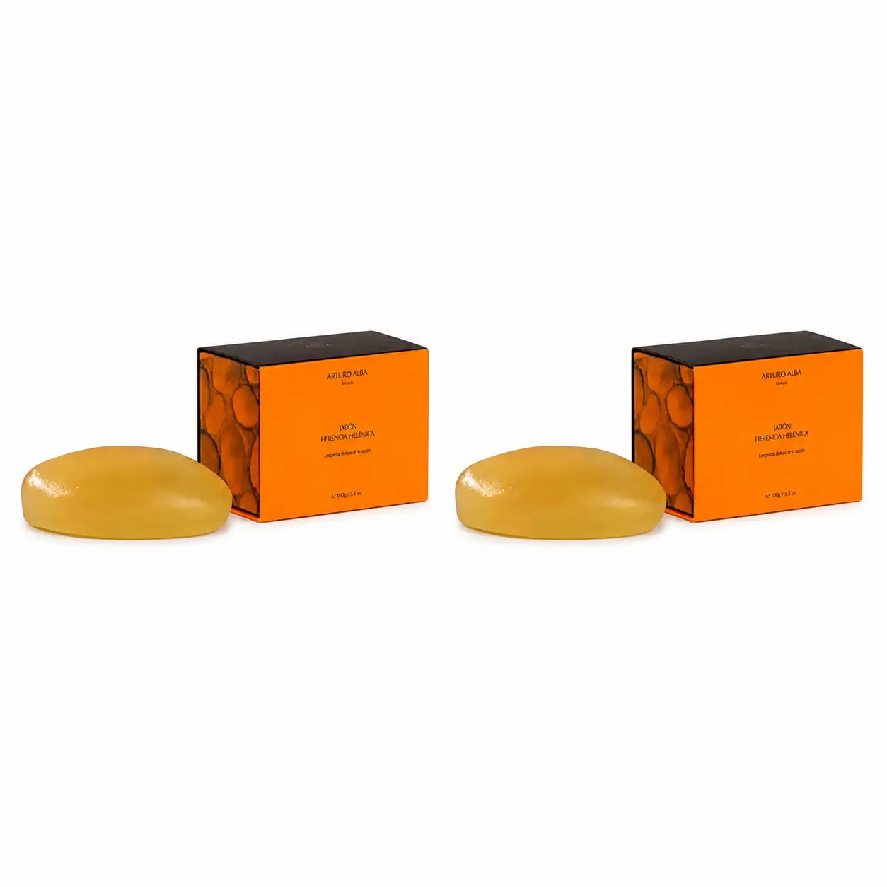 Arturo Alba Sapone Herencia Helenica 100 g, confezione da 2