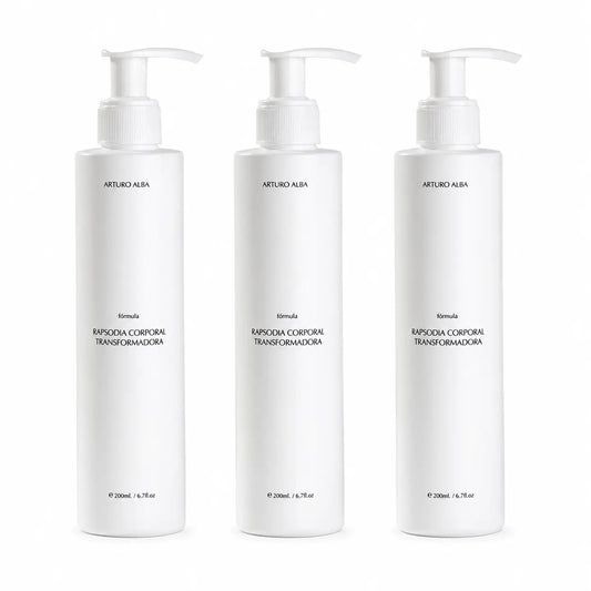Arturo Alba Rapsodia Corporal Rigenerante, 200 ml, confezione da 3