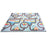 Asalvo Tappeto da gioco pieghevole Xxl World-Park 200X180