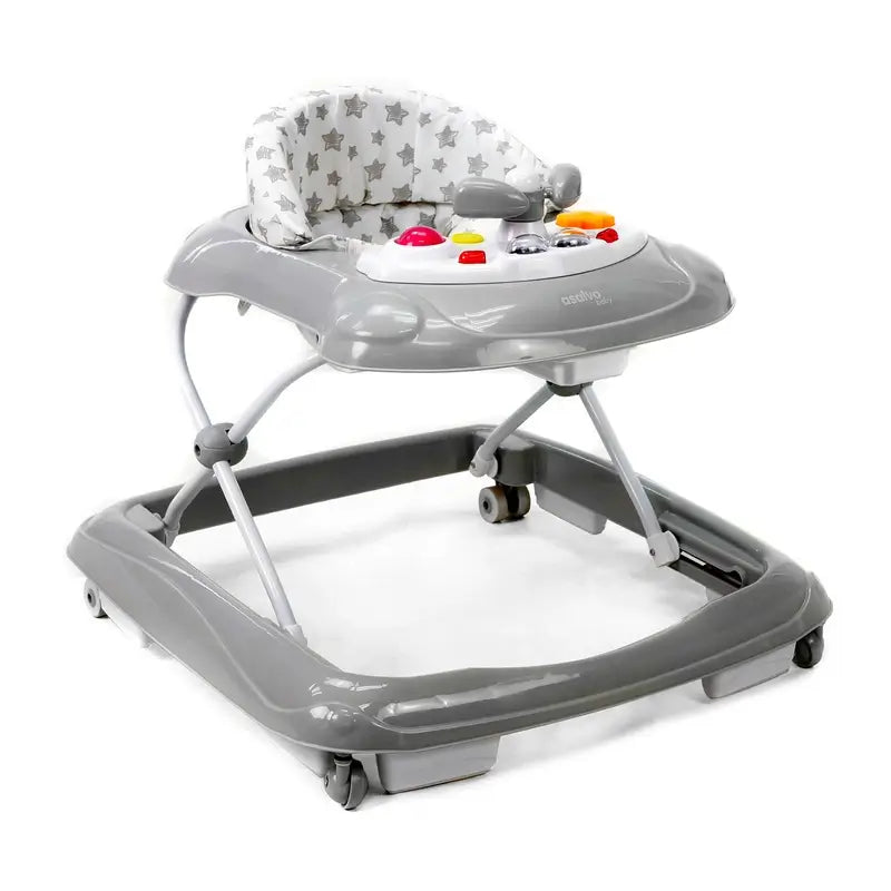Asalvo Baby Walker Stars Grigio