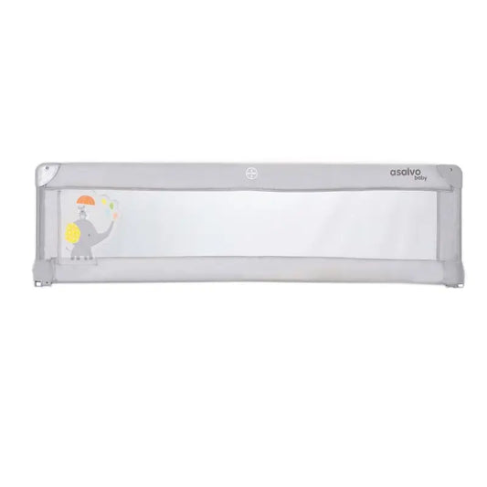 Asalvo Barriera di sicurezza per letto 150Cm Grigio Elefante