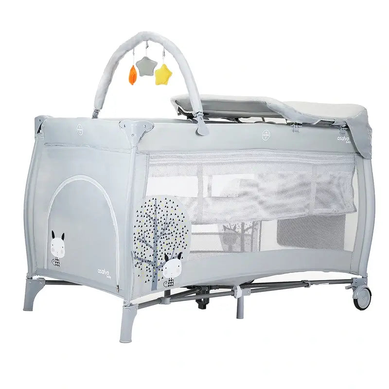 Asalvo Lettino da viaggio completo Nordic Travel Cot 18