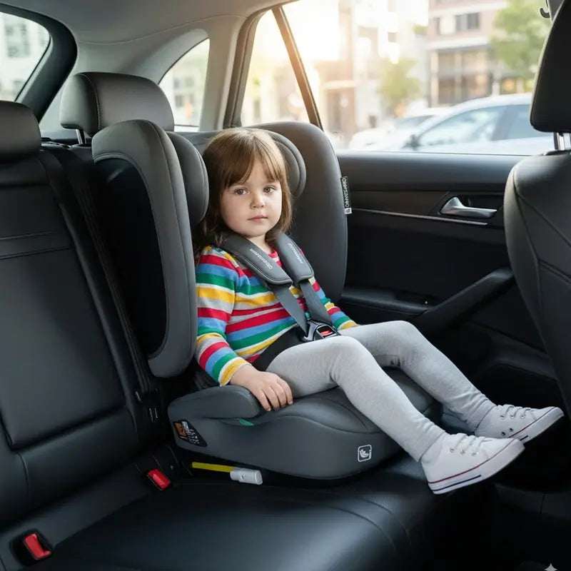 Asalvo Seggiolino auto 100-150 cm Omniguard Grigio C/Isofix