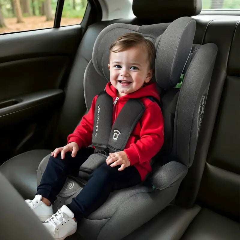 Seggiolino auto Asalvo 76-150 cm Nomada Pro Grigio S/Isofix