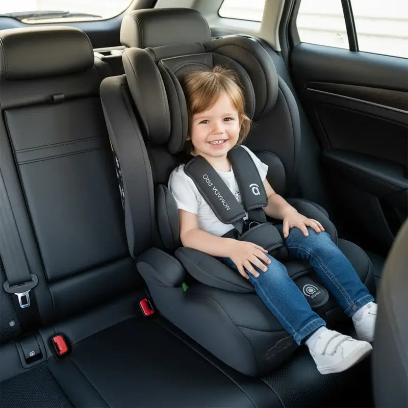 Seggiolino auto Asalvo 76-150 cm Nomada Pro Grigio S/Isofix