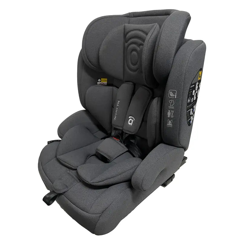 Seggiolino auto Asalvo 76-150 cm Route Fix Grigio C/Isofix