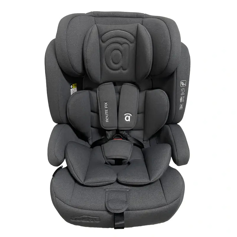 Seggiolino auto Asalvo 76-150 cm Route Fix Grigio C/Isofix