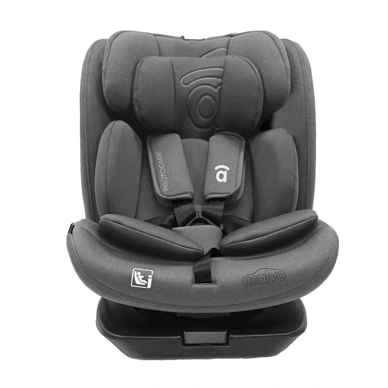 Seggiolino auto Asalvo I-Size 40-150 cm Protocare Grigio