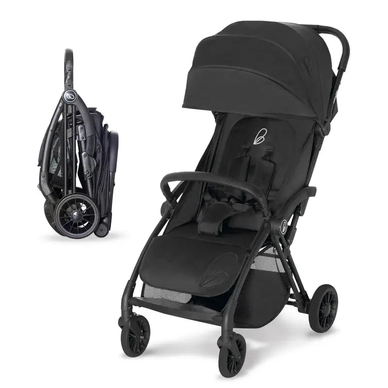 Passeggino Asalvo Plis Plas Nero con telaio nero