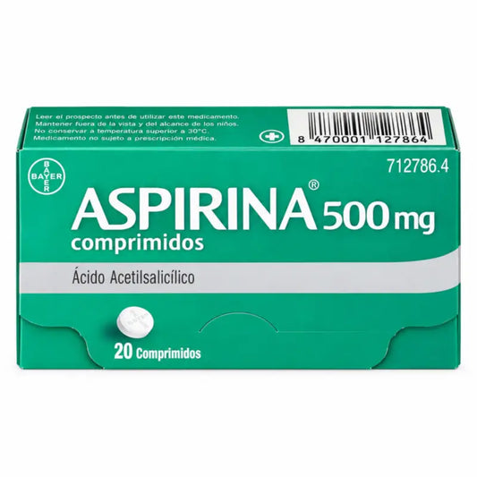 Aspirina 500 mg 20 Compresse