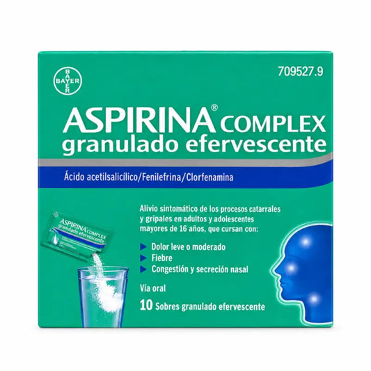 Aspirina Complex Granulato Effervescente, 10 Bustine