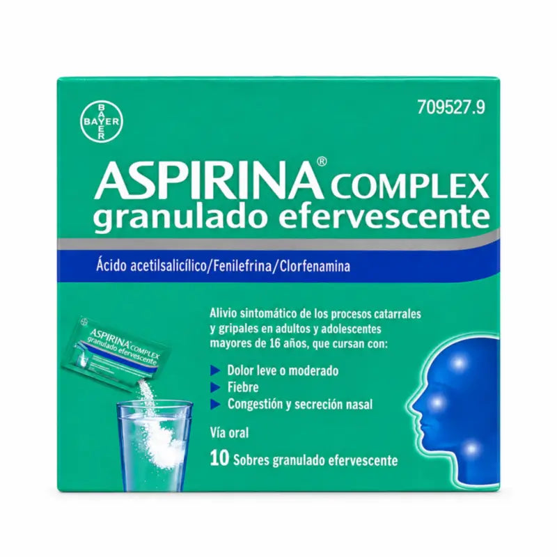 Aspirina Complex Granulato Effervescente, 10 Bustine