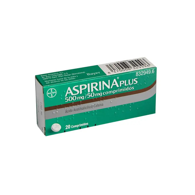 Aspirin Plus, 20 Tablets