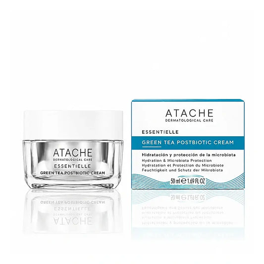 Atache Essentielle Crema postbiotica al tè verde, 50 ml