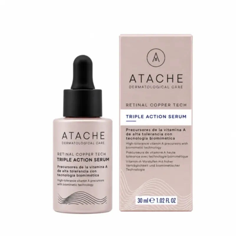 Atache Siero a tripla azione, Retinal Copper Tech, 30 ml
