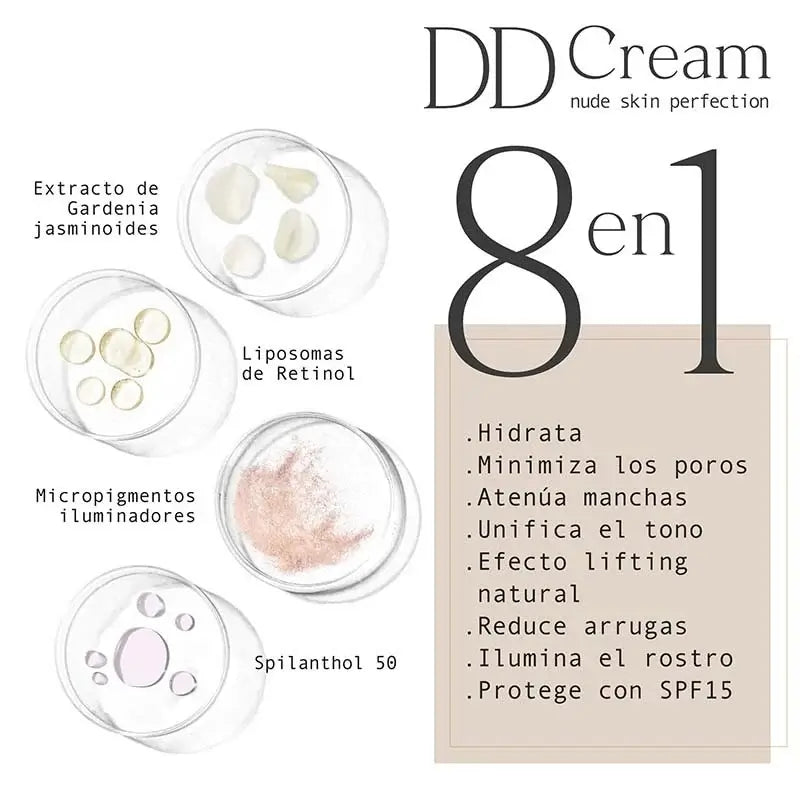 Atashi Dd Idratante Con Colore Spf 15 - Tono Medio
