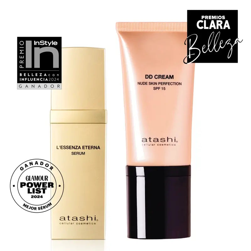 Atashi Ritual New Beauty Toiletry Bag Crema Flash Effect Anti-Ageing Serum Dd, 80 ml
