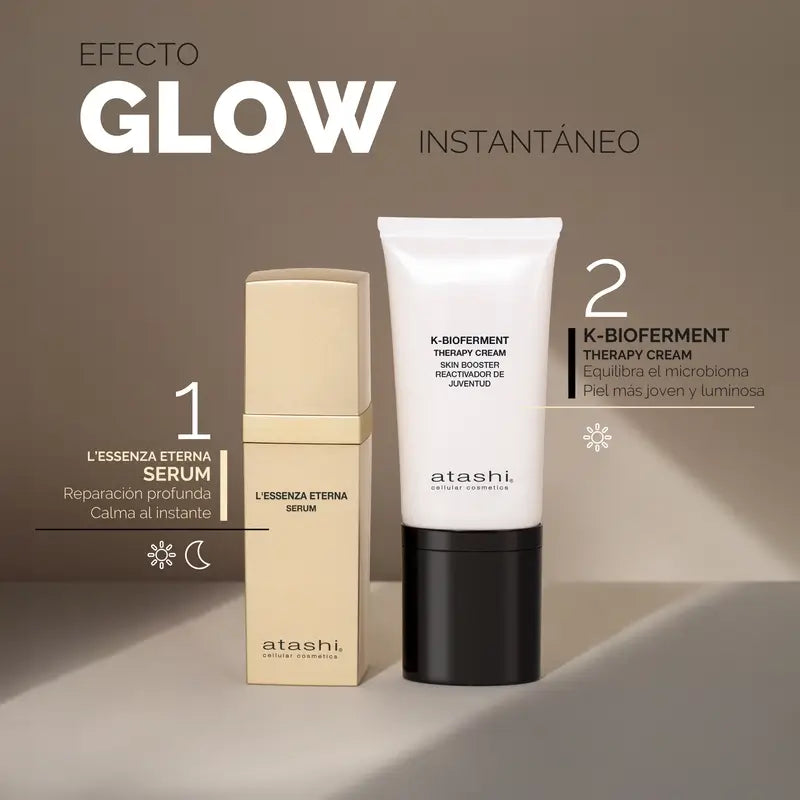 Atashi Ritual Radiant Skin Radiance Serum Crema Lifting Anti-Età, 80 ml