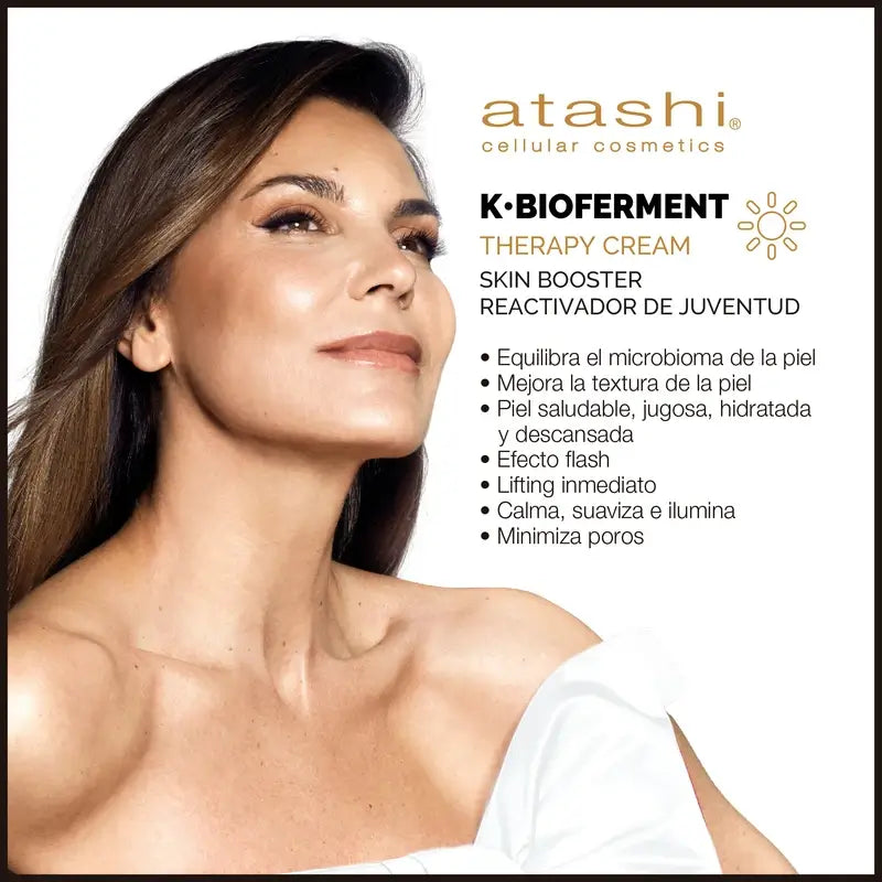 Atashi Ritual Radiant Skin Radiance Serum Crema Lifting Anti-Età, 80 ml