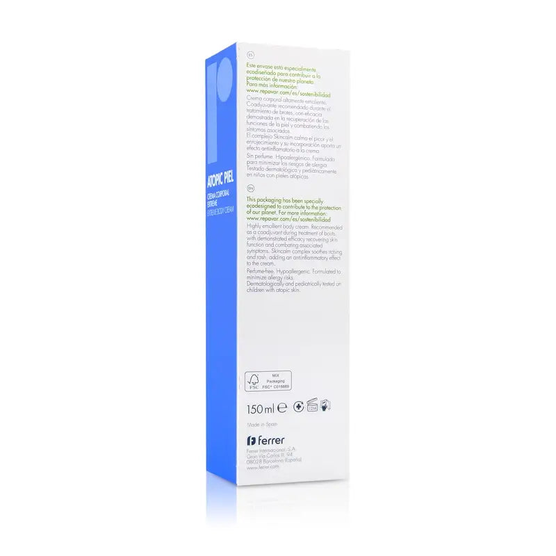 Repavar Crema corpo pelle atopica Extreme 150 ml