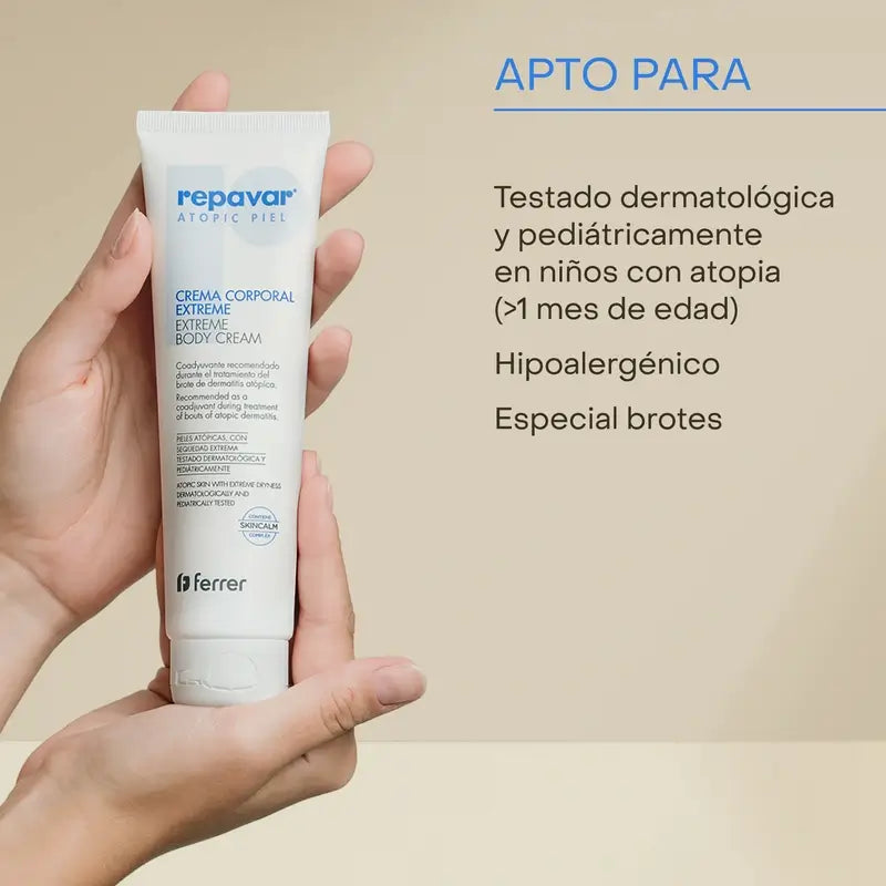 Repavar Crema corpo pelle atopica Extreme 150 ml
