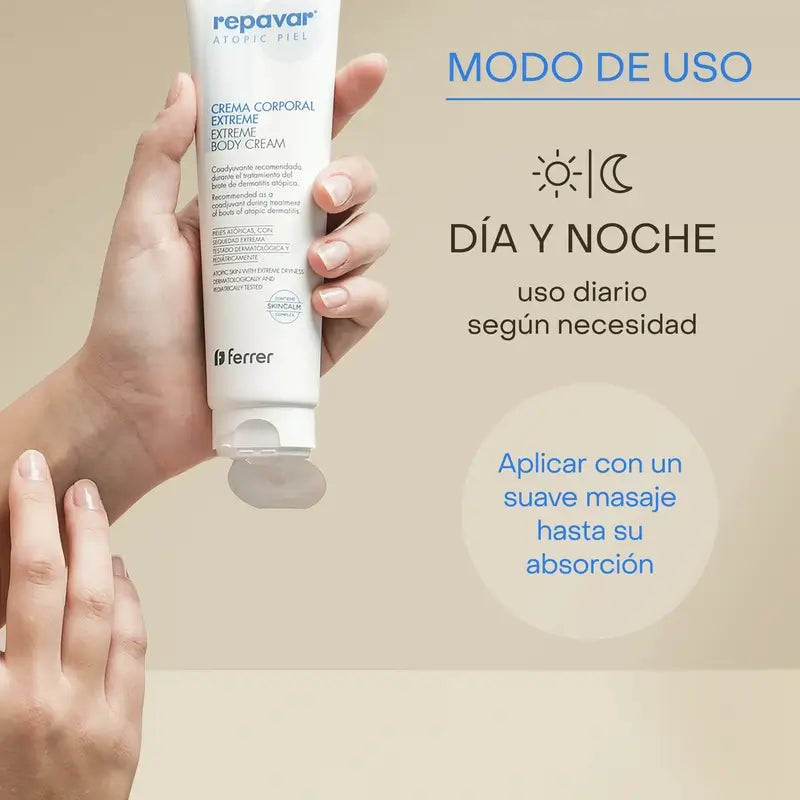 Repavar Crema corpo pelle atopica Extreme 150 ml