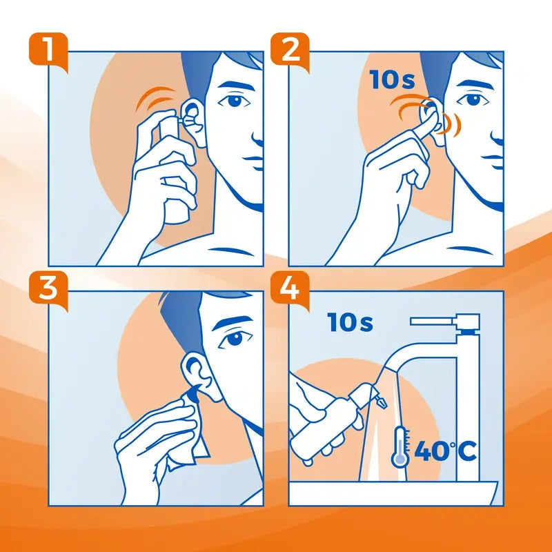 Audispray Junior Soluzione per la pulizia delle orecchie 15 ml