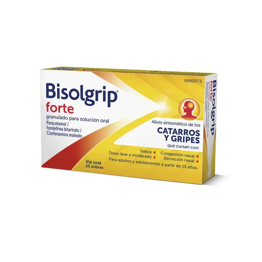 Bisolgrip Forte Soluzione orale granulare 10 bustine