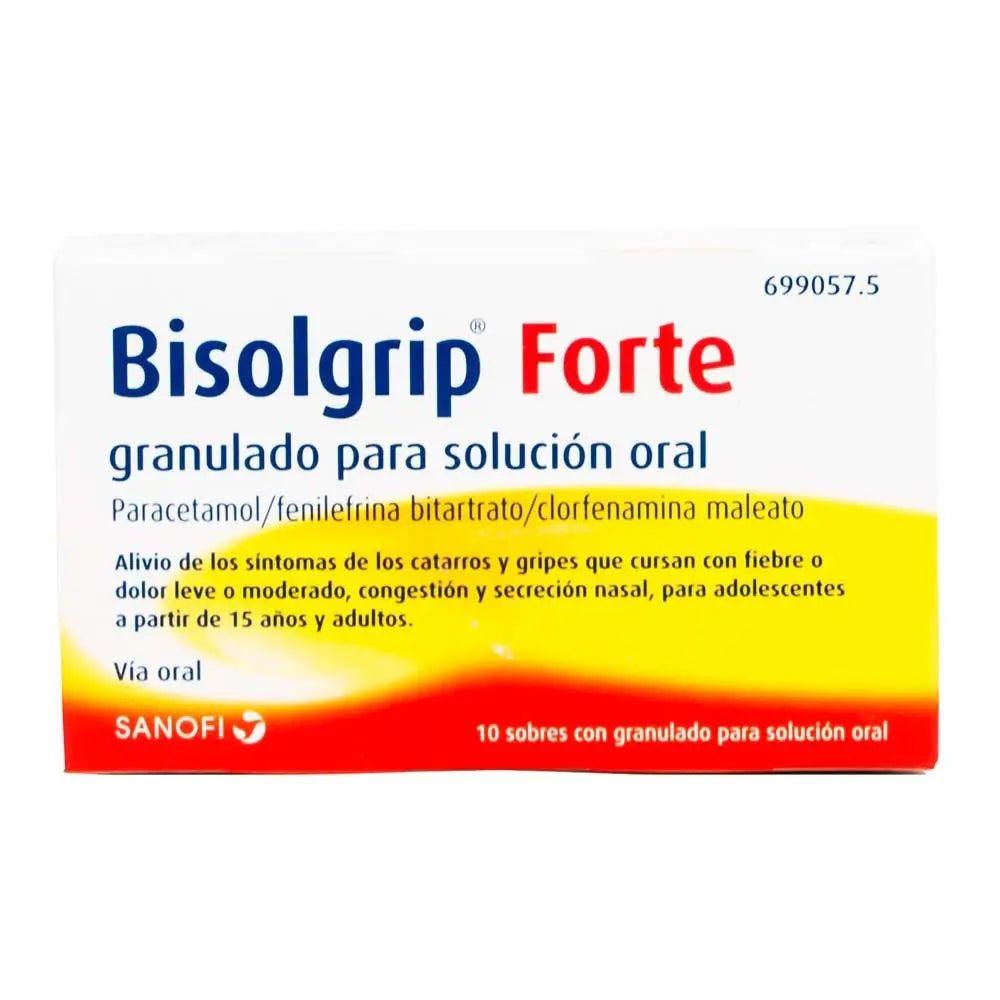 Bisolgrip Forte Soluzione orale granulare 10 bustine