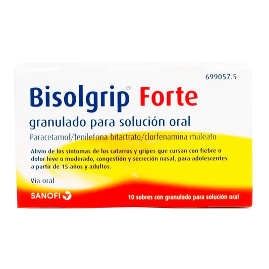 Bisolgrip Forte Soluzione orale granulare 10 bustine