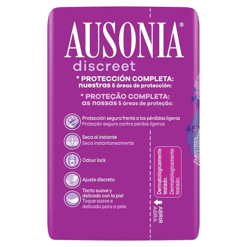 Ausonia Discreet Mini Plus pastiglie per la perdita di urina, 20 unità